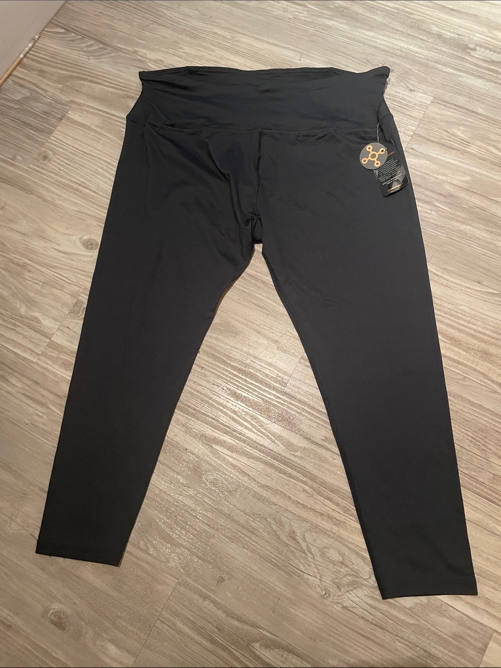 NWT Tommie Copper 4XL Black Lower Back Support Compression Leggings $99